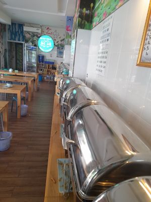 The vegan selection buffet #Veganuary at Dieu Thien in Ho Chi Minh City