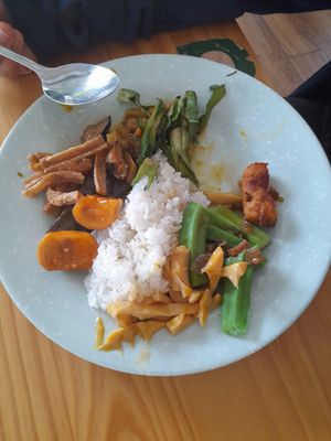 More selection of our vegan buffet #Veganuary at Dieu Thien in Ho Chi Minh City