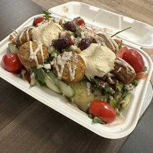 Falafel Salad (Large)  at Salad Days in Toronto