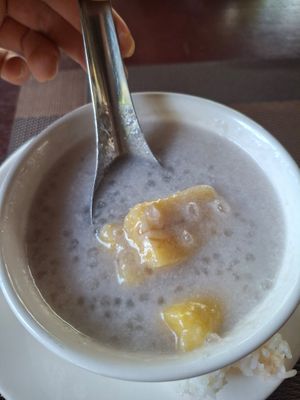 Banana  tapioca coconut dream at Khmer Cooking Class at a Local's Home in Siem Reap