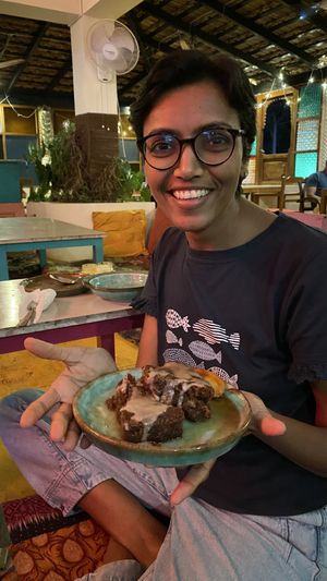 Yum 😋   at Terrassen Cafe in Kuilapalayam