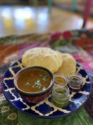 Chole Bhature  at Terrassen Cafe in Kuilapalayam