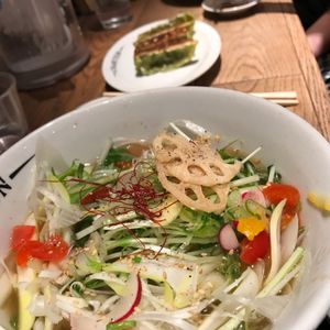 Vegetarian ramen  at Chabuton in Osaka