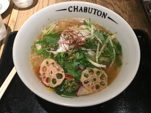 Vegan Ramen at Chabuton in Osaka