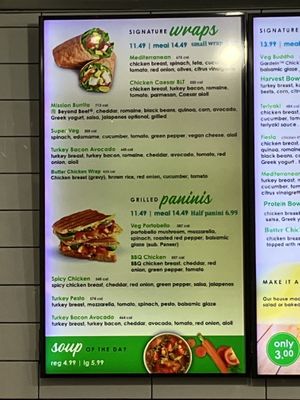 Super Veg, Veg Portobello (order without cheese)  at Fresh Healthy Cafe in Gibsons