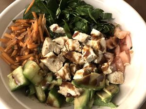 Veg Buddha Bowl  at Fresh Healthy Cafe in Gibsons