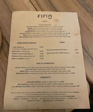   at FIRIN in North London