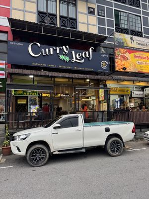 Outside   at Curry Leaf in Tanah Rata