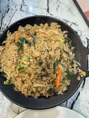 Vegan Fried Ricee  at Curry Leaf in Tanah Rata