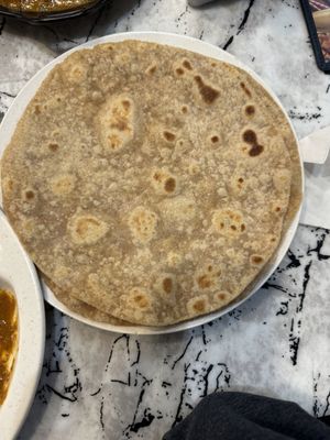 Vegan  Chappati   at Curry Leaf in Tanah Rata