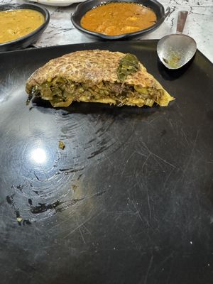 Vegan Mourtabak  at Curry Leaf in Tanah Rata