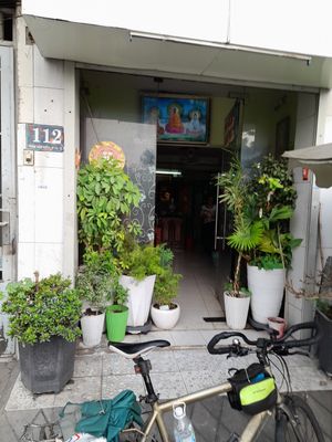 Entrance #Veganuary at Di Lặc in Ho Chi Minh City