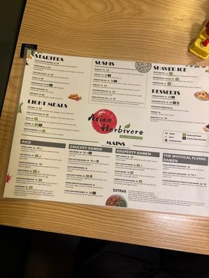   at Asian Herbivore Restaurant in Johannesburg