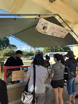 Taho stand   at The Guam Farmers Market in Guam