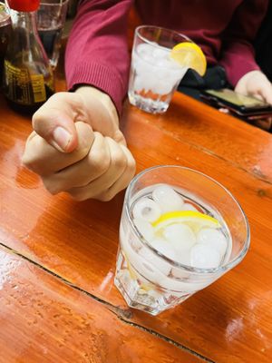 Epic lemon water of super mega destiny 💪   at Rakhang Thai Kitchen in Gothenburg