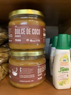 Vegan Dulce de Leche at Mercado Verde in Punta Del Este