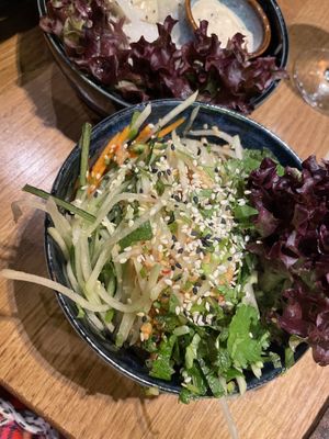 Papaya salad  at ADIDA in Cologne