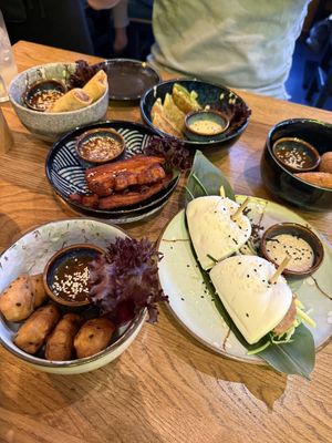 Verschiedene Vorspeisen  at ADIDA in Cologne