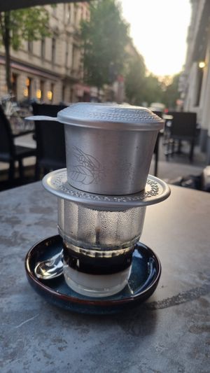 Viernamese coffee at ADIDA in Cologne