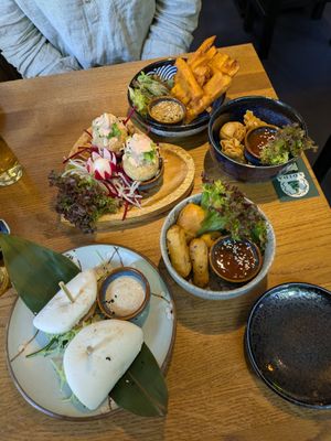 Vietnamese vegan tapas at ADIDA in Cologne