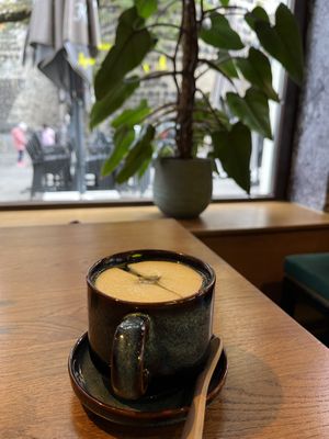 Apple and ginger tea   at ADIDA in Cologne