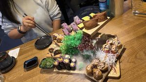 sushi for 2  at ADIDA in Cologne