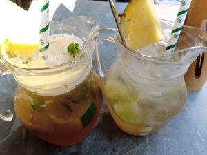 ice teas at ADIDA in Cologne