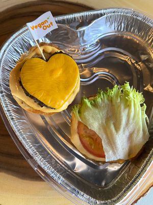 Vegan N Out single  at Vegan N'Out in Houston