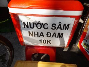 Drinks for sell #Veganuary at Bửu Huệ in Ho Chi Minh City