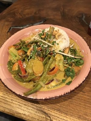 green thai curry at Vengo Die Gemusekuche in Bremen