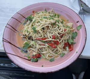 Aglio e olio at Vengo Die Gemusekuche in Bremen