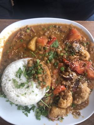 Curry at Vengo Die Gemusekuche in Bremen