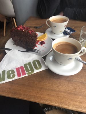 Good cake at Vengo Die Gemusekuche in Bremen