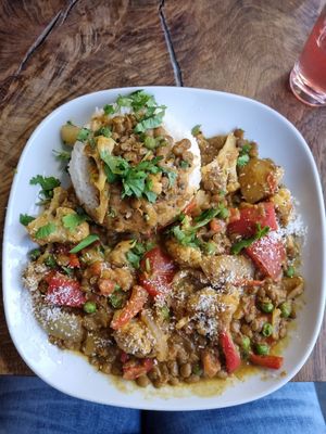 Indisches Curry at Vengo Die Gemusekuche in Bremen