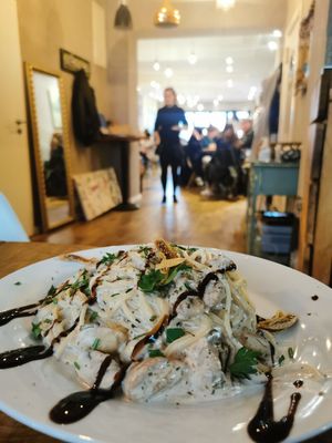 Pasta at Vengo Die Gemusekuche in Bremen