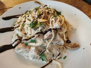 Pasta at Vengo Die Gemusekuche in Bremen