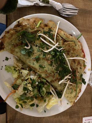Crèpe mit Gemüsefüllung #Veganuary at Vengo Die Gemusekuche in Bremen