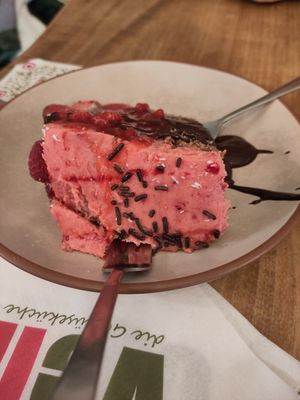 Schoko-Himbeer-Kuchen at Vengo Die Gemusekuche in Bremen