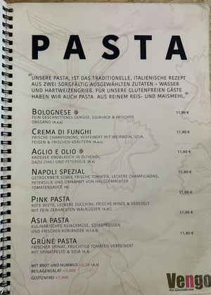   at Vengo Die Gemusekuche in Bremen