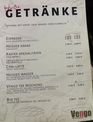   at Vengo Die Gemusekuche in Bremen