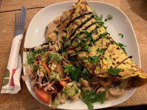 Fungi Crepe at Vengo Die Gemusekuche in Bremen