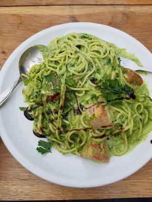 Green pasta - incredible!!! at Vengo Die Gemusekuche in Bremen