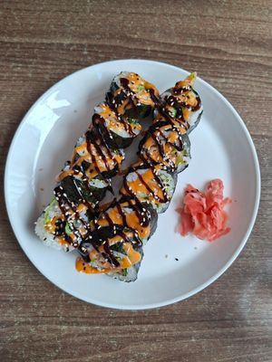 Vegan Kimbap at Kazoku in Malmo