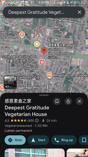  at Deepest Gratitude Vegetarian House - 感恩素食之家 in Ipoh