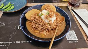 Curry Rice Korokke at Iry Ramen in Klagenfurt
