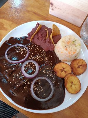 Mole at Te Quiero Verde in San Cristobal De Las Casas