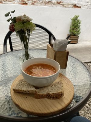 Sopa del día   at Te Quiero Verde in San Cristobal De Las Casas