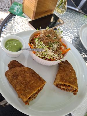 Cordon blue at Te Quiero Verde in San Cristobal De Las Casas