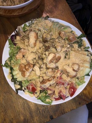 Cesar salad  at Te Quiero Verde in San Cristobal De Las Casas