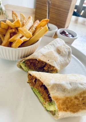 Wrap “La elemental"  at Te Quiero Verde in San Cristobal De Las Casas